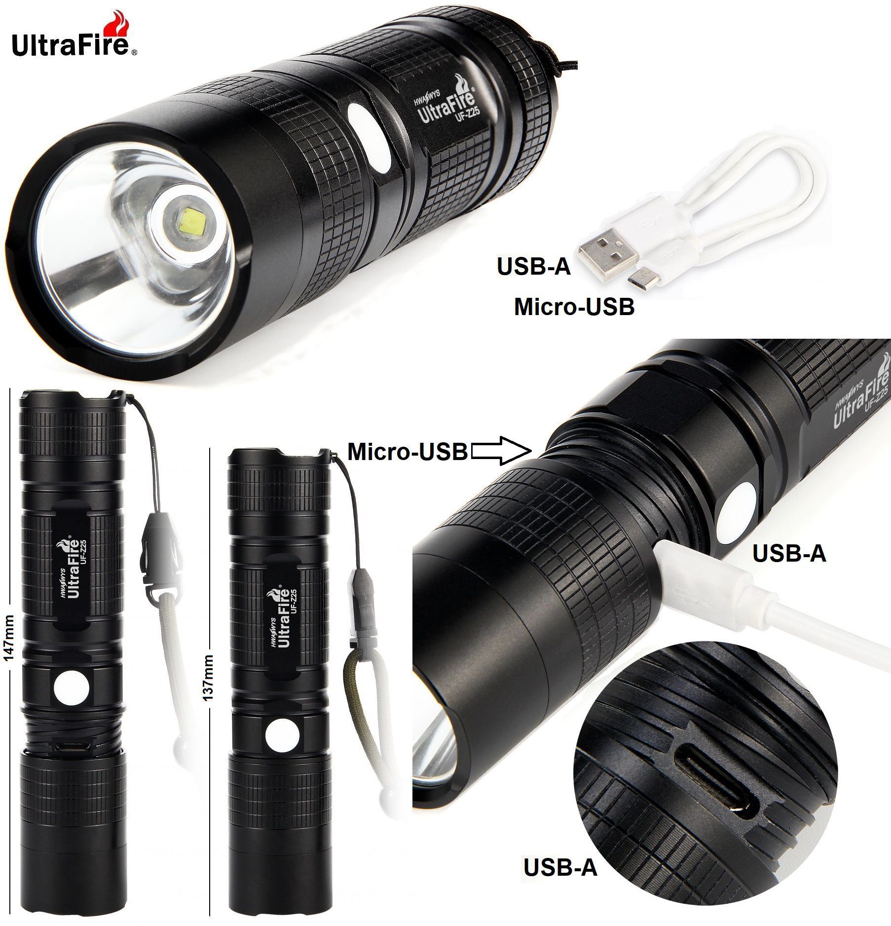 Ultrafire UF-Z25 Cree XM-L2